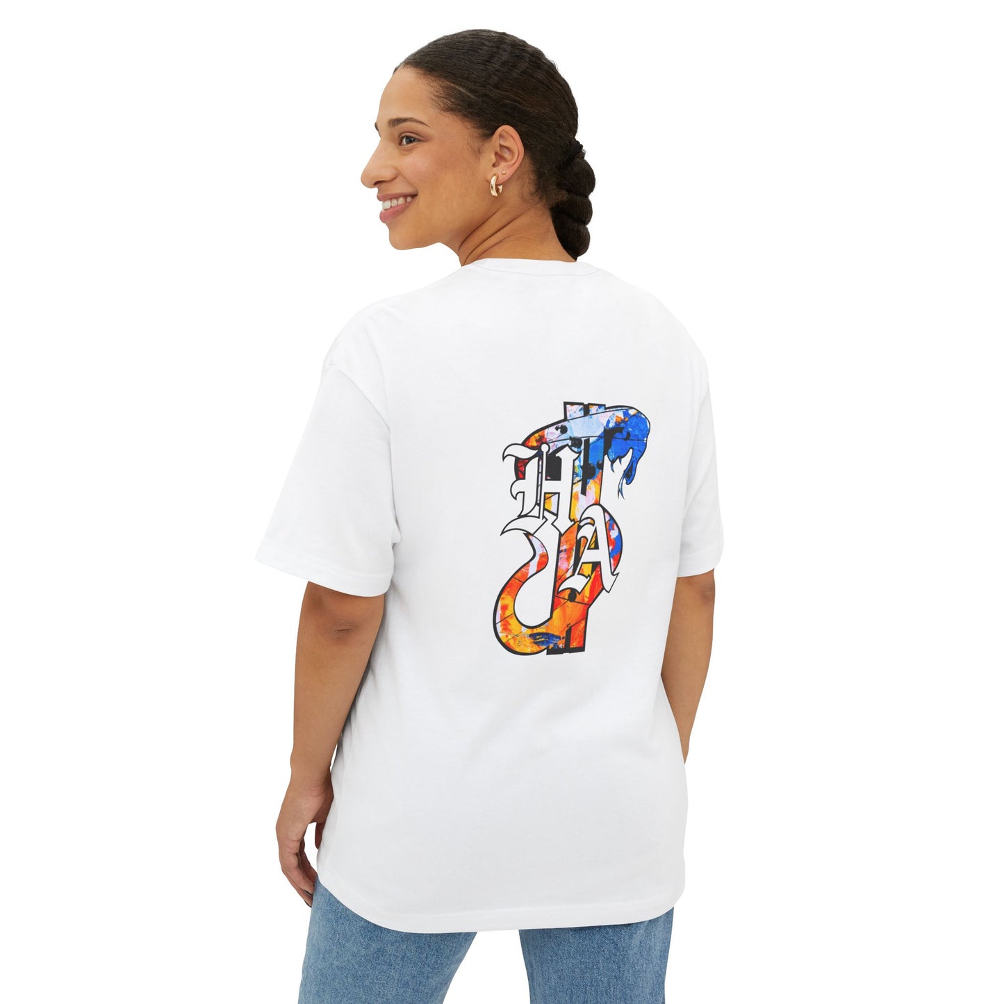 Graphic Oversized Box Tee