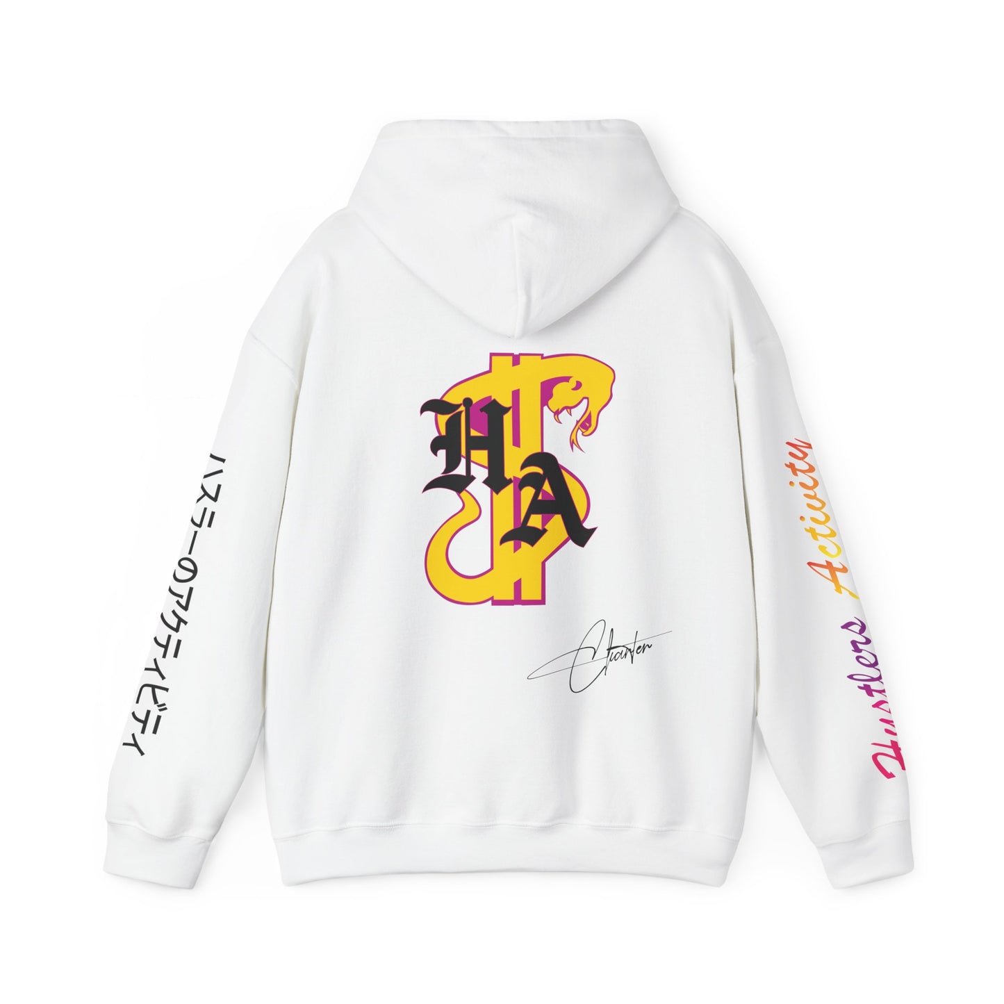 LIMITED EDITION Hustler's Activity "Tokyo Lights" Designer Signature Hoodie