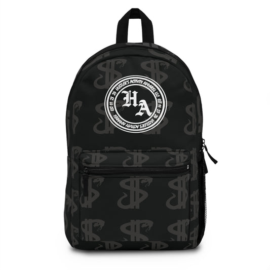 Hustler's Activity "Money Man Gray" Backpack for Trendsetters